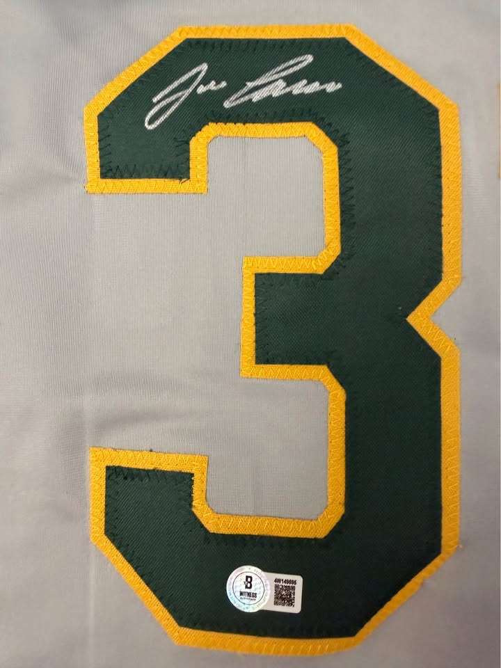 ⚾ Jose Canseco Signed Oakland Athletics Jersey – Beckett Witnessed BAS Auto