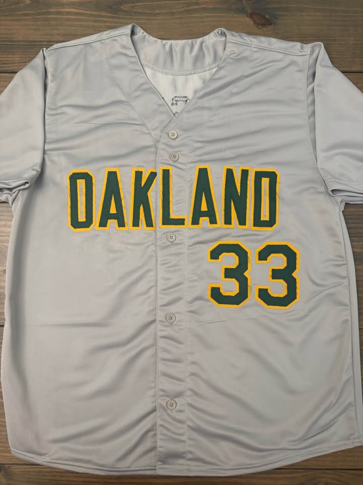 ⚾ Jose Canseco Signed Oakland Athletics Jersey – Beckett Witnessed BAS Auto
