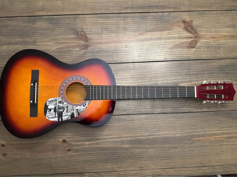 Jon Bon Jovi Signed 38” Acoustic Guitar (JSA Authenticated