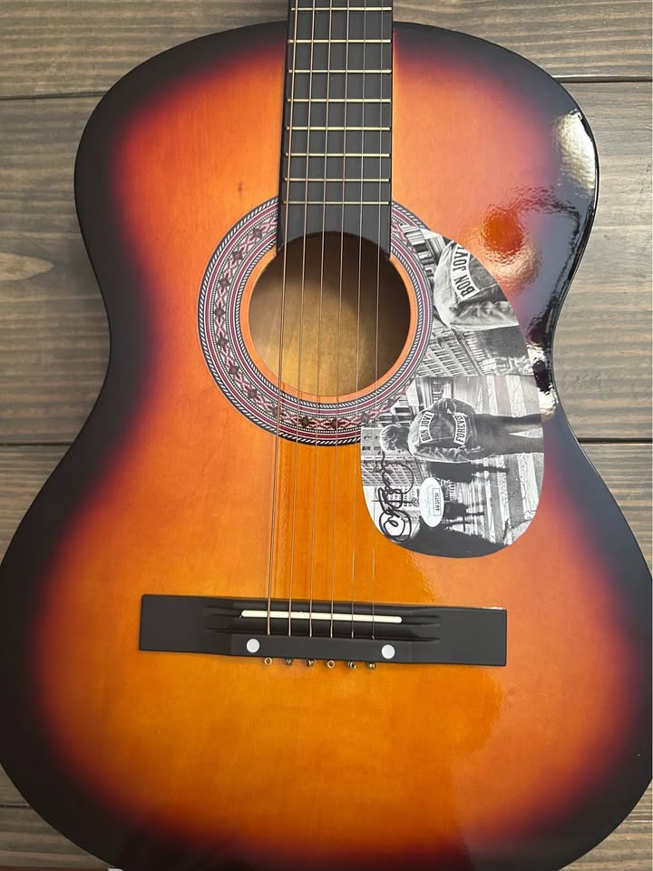 Jon Bon Jovi Signed 38” Acoustic Guitar (JSA Authenticated