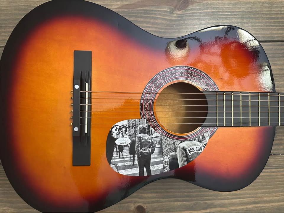 Jon Bon Jovi Signed 38” Acoustic Guitar (JSA Authenticated)