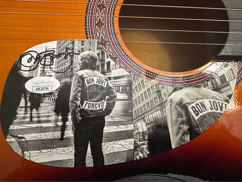 Jon Bon Jovi Signed 38” Acoustic Guitar (JSA Authenticated)