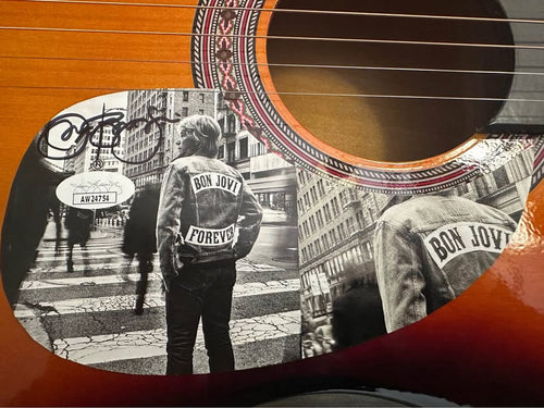 Jon Bon Jovi Signed 38” Acoustic Guitar (JSA Authenticated)