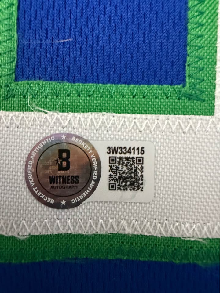 🏀 Jason Kidd Signed Dallas Mavericks Jersey – Beckett Witnessed Autograph ✍️
