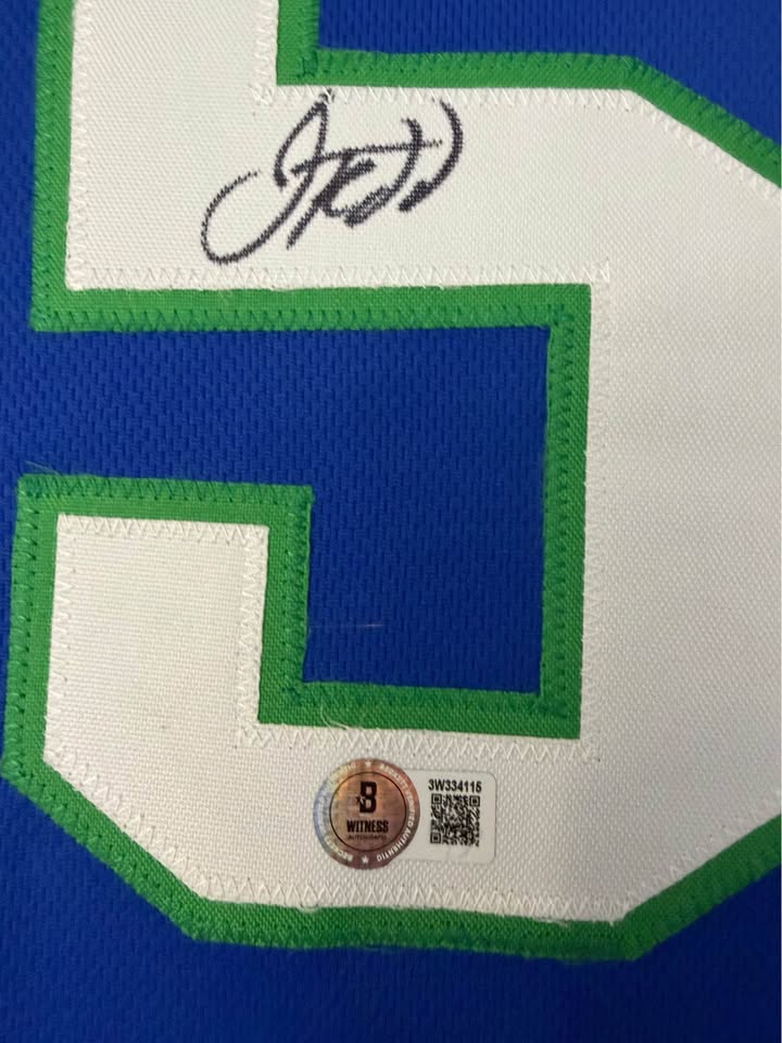 🏀 Jason Kidd Signed Dallas Mavericks Jersey – Beckett Witnessed Autograph ✍️