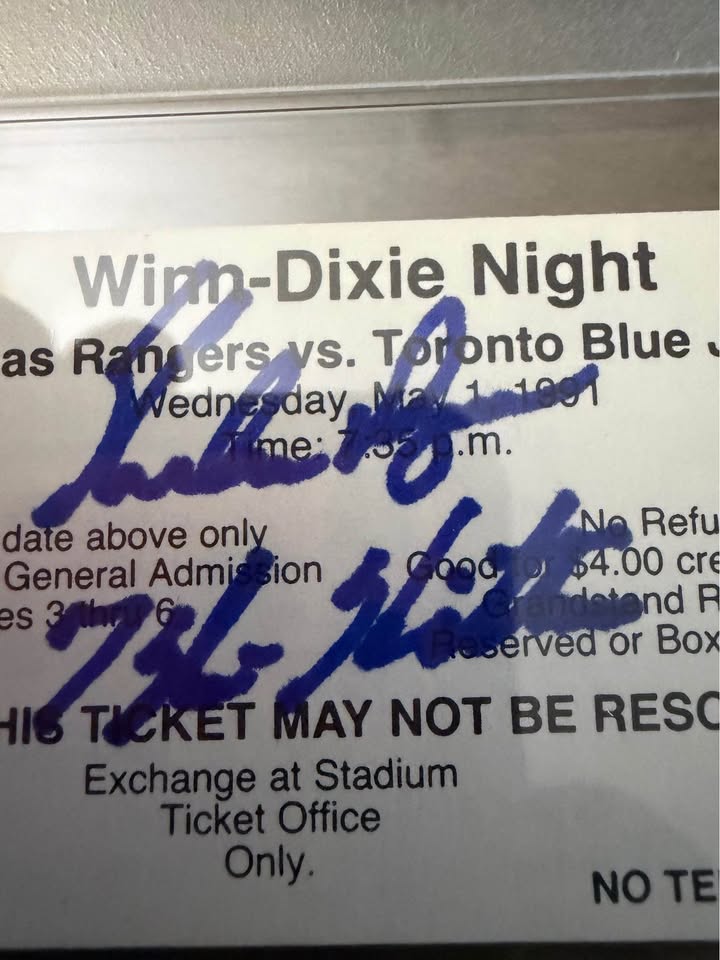 🔥 PSA GEM MINT 10 Nolan Ryan Auto Ticket – “7th No-Hitter” Inscription – PSA/DNA Certified – Texas