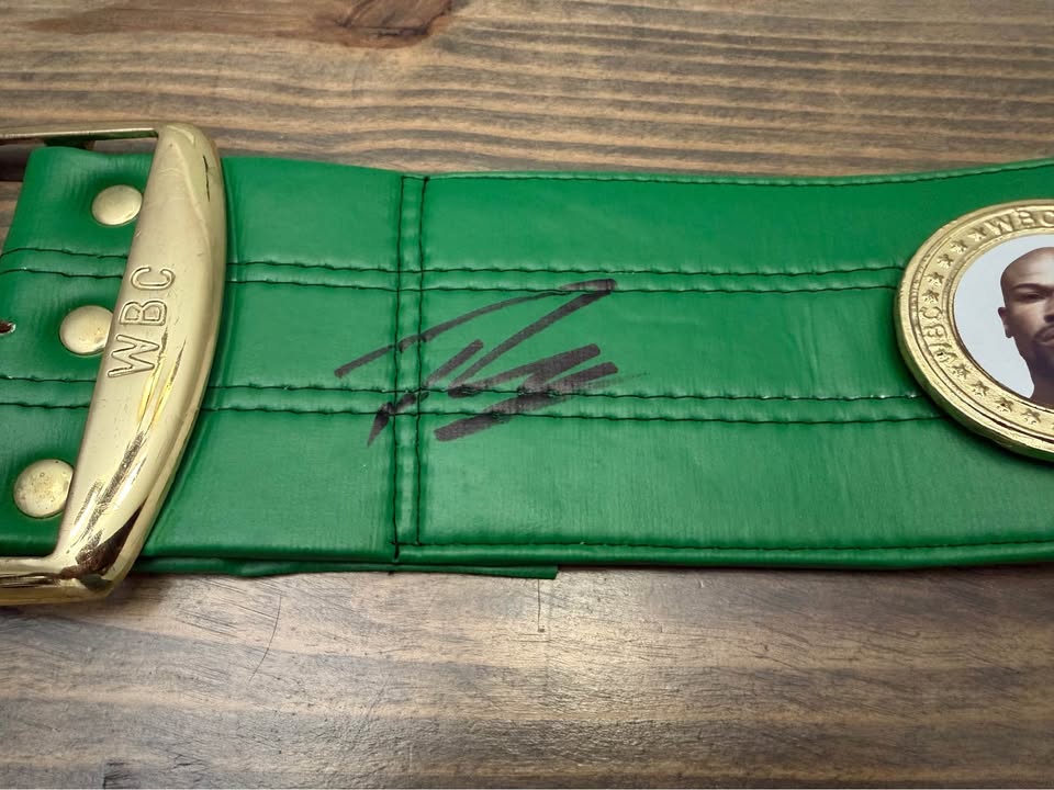 🔥🥊 Ryan Garcia Signed WBC World Championship Belt – Beckett Witnessed 🥊🔥