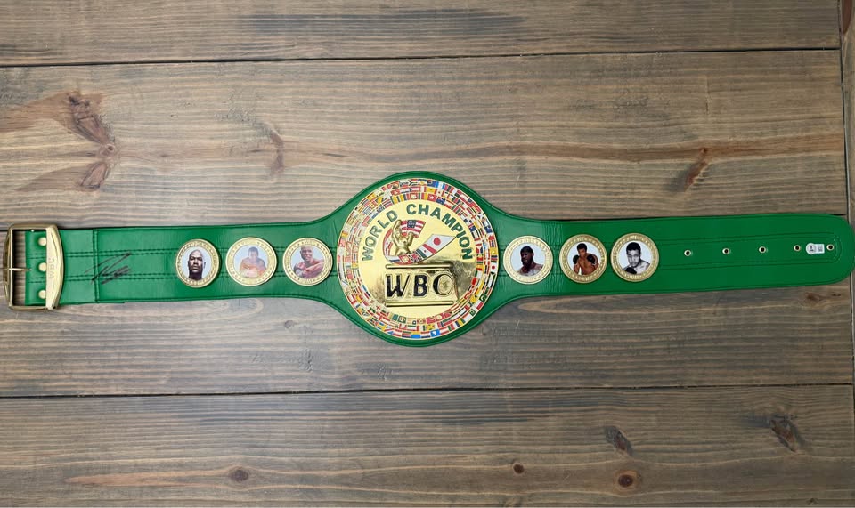 🔥🥊 Ryan Garcia Signed WBC World Championship Belt – Beckett Witnessed 🥊🔥