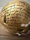 🏈 Rudy Ruettiger Dual-Signed Notre Dame Full-Size Helmet – Beckett Witnessed – Quote + Play Diagram