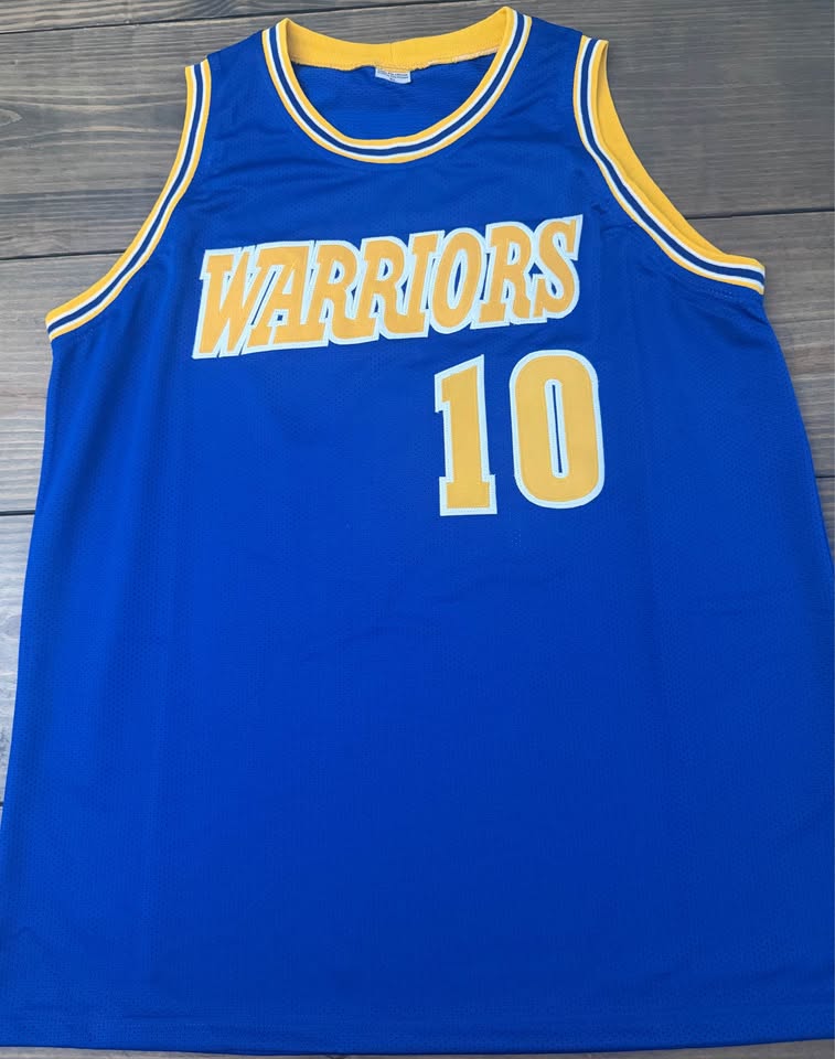🏀 Tim Hardaway Signed Golden State Warriors #10 Jersey – PSA/DNA Authenticated