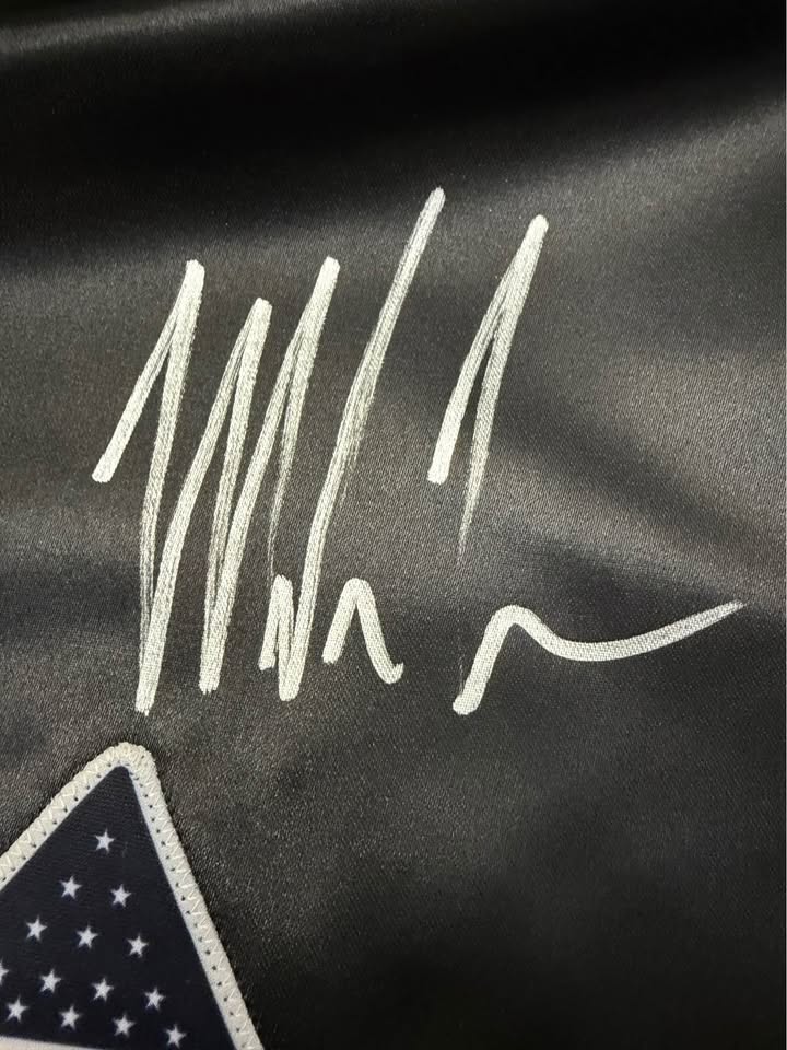 🥊 Mike Tyson Signed Boxing Trunks – JSA Witnessed Autograph – Authentic Fight Style Trunks