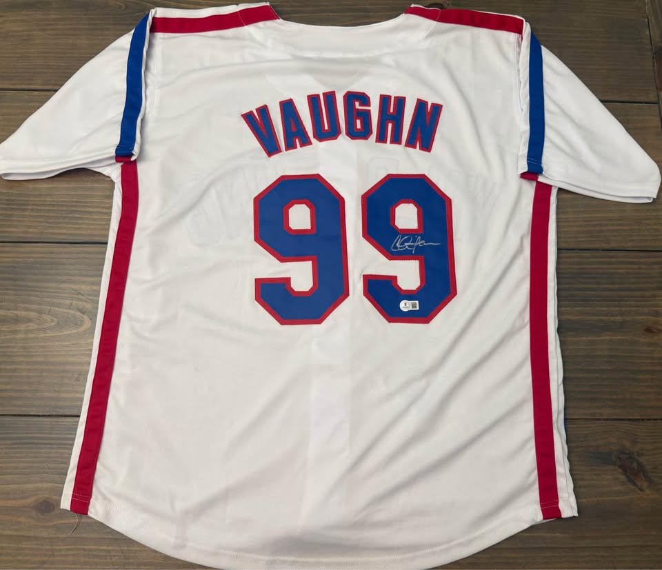 ⚾️ Charlie Sheen “Wild Thing” Signed Ricky Vaughn #99 Jersey – Major League Movie – Beckett