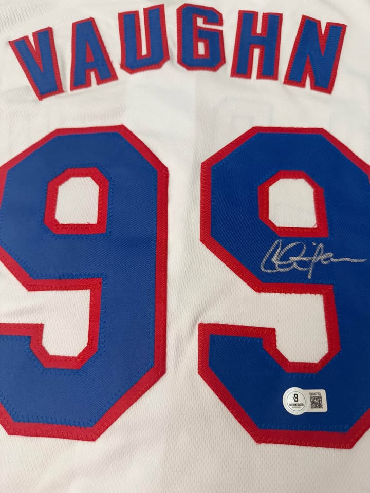 ⚾️ Charlie Sheen “Wild Thing” Signed Ricky Vaughn #99 Jersey – Major League Movie – Beckett