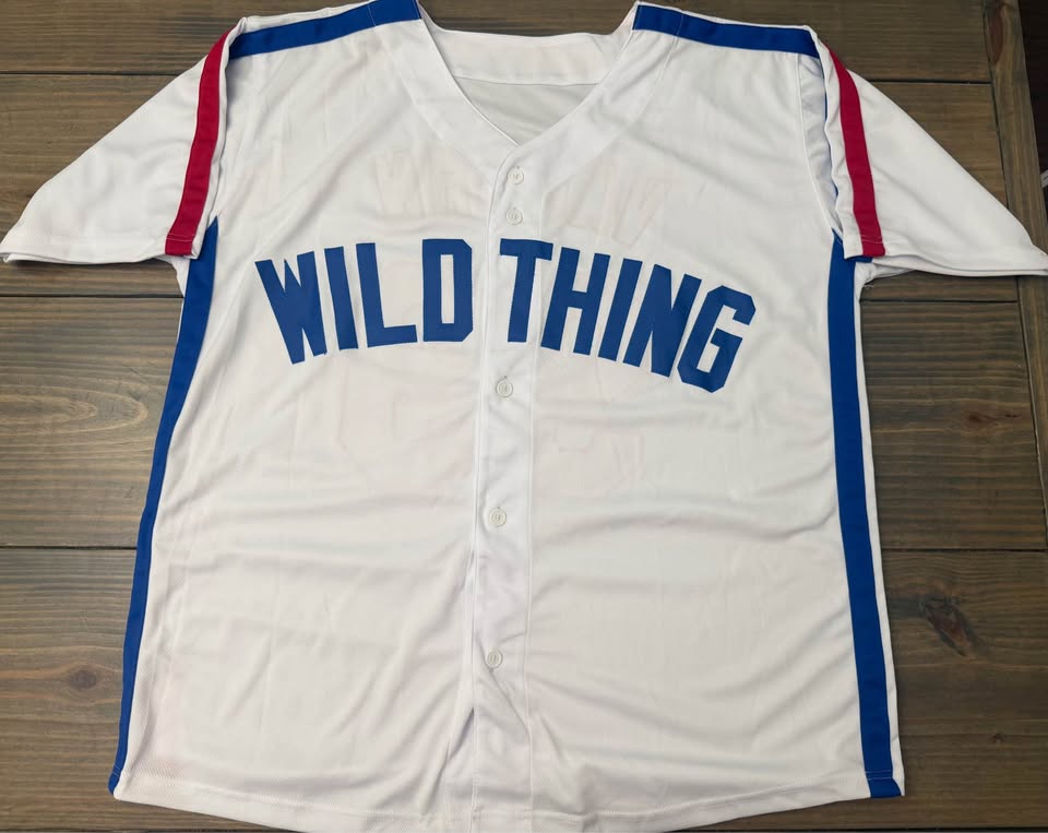 ⚾️ Charlie Sheen “Wild Thing” Signed Ricky Vaughn #99 Jersey – Major League Movie – Beckett